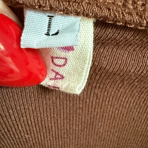 Women's 2 Piece Outfit Lounge Sets Long Sleeve Top Wide Leg Pants Casual Sz L - Picture 15 of 17